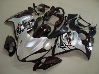 Silver Black 08-20 GSXR 1300 Hayabusa Motorcycle Fairing