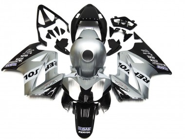Silver Repsol 02-12 VFR800 Motorcycle Fairing