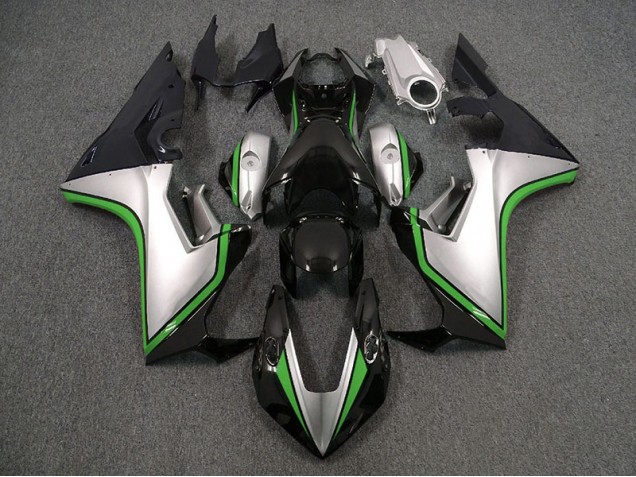 Silver and Black & Green 17-23 CBR1000RR Motorcycle Fairing Silver and Black & Green 17-23 CBR1000RR Motorcycle Fairing