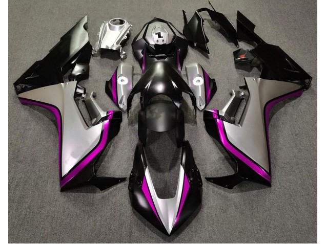 Silver and Black & Pink 17-23 CBR1000RR Motorcycle Fairing Silver and Black & Pink 17-23 CBR1000RR Motorcycle Fairing