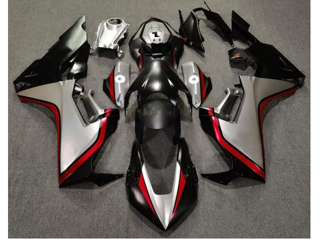 Silver and Black & Red 17-23 CBR1000RR Motorcycle Fairing Silver and Black & Red 17-23 CBR1000RR Motorcycle Fairing