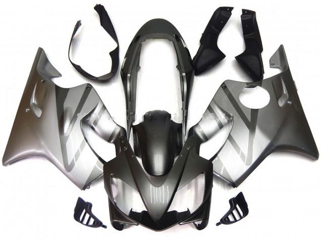 Silver and Grey Gloss 04-07 CBR600 F4i Motorcycle Fairing Silver and Grey Gloss 04-07 CBR600 F4i Motorcycle Fairing