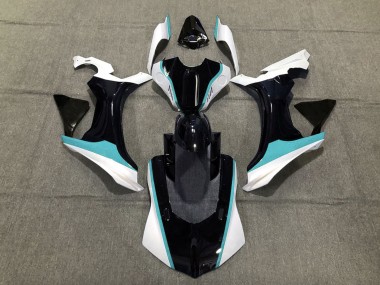 Sky Blue Black and White 15-19 R1 Motorcycle Fairing
