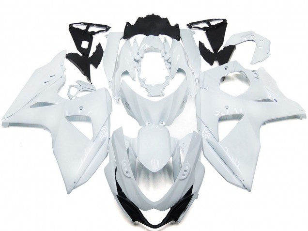 Solid Gloss White09-16 GSXR 1000 Motorcycle Fairing Solid Gloss White09-16 GSXR 1000 Motorcycle Fairing