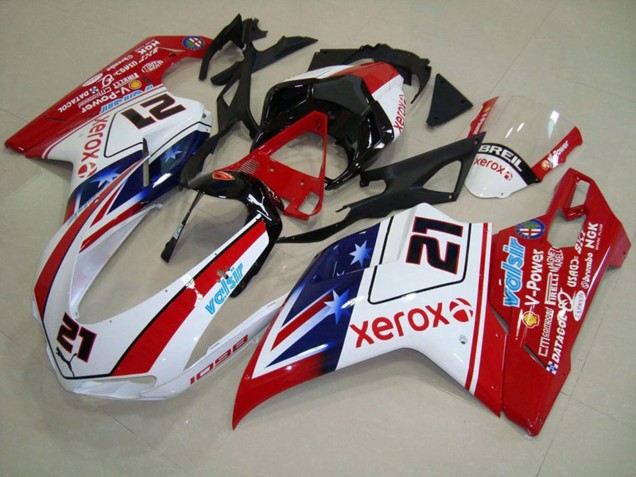 Star Xerox 07-14 Ducati 848 1098 1198 Motorcycle Fairing Star Xerox 07-14 Ducati 848 1098 1198 Motorcycle Fairing