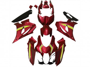 Stock Style Red 17-23 GSXR 1000 Motorcycle Fairing