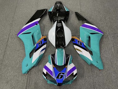 Teal 6 04-05 CBR1000RR Motorcycle Fairing
