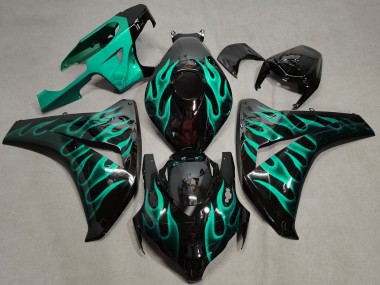Teal Flame 08-11 CBR1000RR Motorcycle Fairing