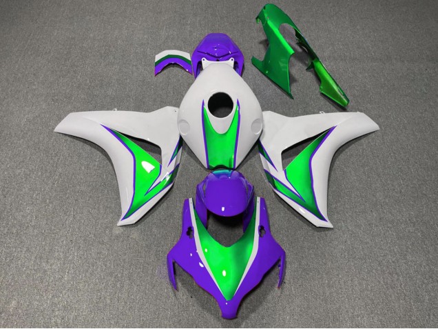 The Joker Green and Purple Gloss 08-11 CBR1000RR Motorcycle Fairing The Joker Green and Purple Gloss 08-11 CBR1000RR Motorcycle Fairing