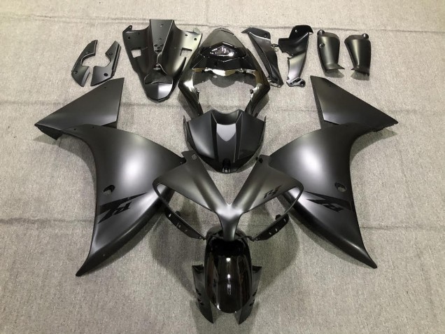 Total Black 12-14 R1 Motorcycle Fairing Total Black 12-14 R1 Motorcycle Fairing