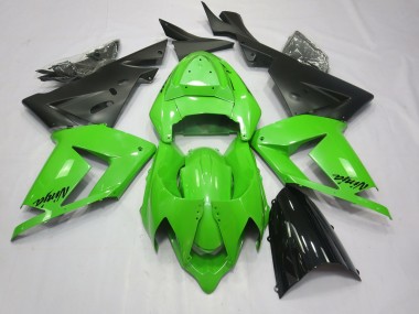 Total Green 04-05 ZX10R Motorcycle Fairing