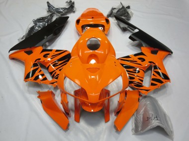 Tribal Orange 05-06 CBR600RR Motorcycle Fairing