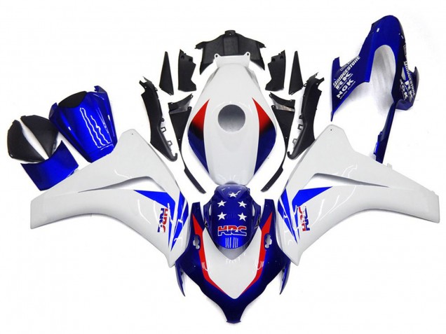 Vibrant Blue Star 08-11 CBR1000RR Motorcycle Fairing Vibrant Blue Star 08-11 CBR1000RR Motorcycle Fairing