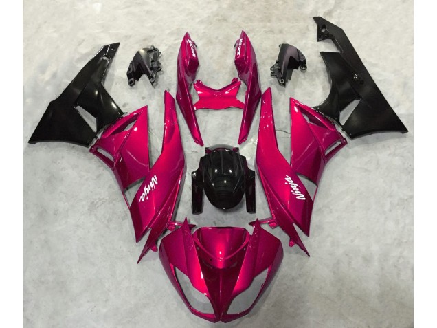 Vibrant Red Gloss 09-12 ZX6R Motorcycle Fairing