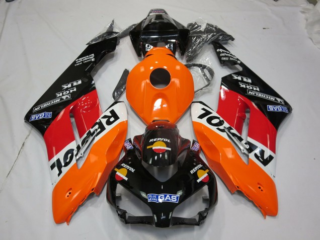 Vibrant Repsol with Logos 04-05 CBR1000RR Motorcycle Fairing