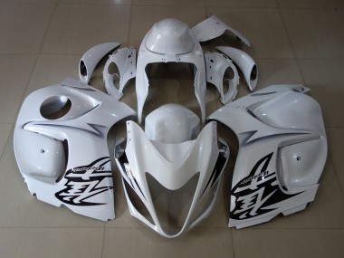 White 08-20 GSXR 1300 Hayabusa Motorcycle Fairing
