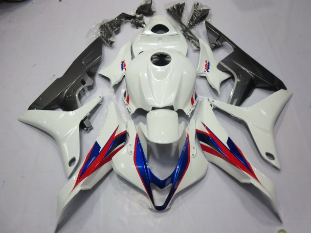 White HRC 07-08 CBR600RR Motorcycle Fairing White HRC 07-08 CBR600RR Motorcycle Fairing