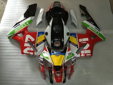White Red Givi 05-06 CBR600RR Motorcycle Fairing