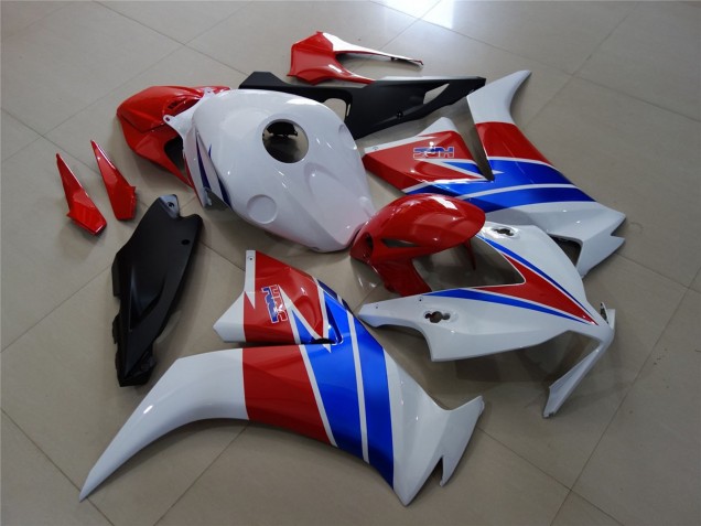 White Red and Blue 12-16 CBR1000RR Motorcycle Fairing White Red and Blue 12-16 CBR1000RR Motorcycle Fairing