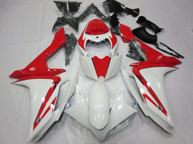 White Red custom 07-08 R1 Motorcycle Fairing White Red custom 07-08 R1 Motorcycle Fairing