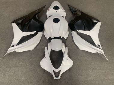 White and Black 09-12 CBR600RR Motorcycle Fairing