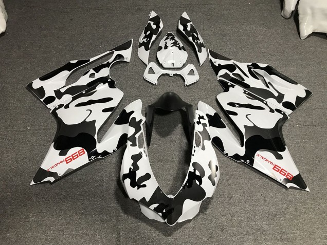 Winter Camo 11-14 Ducati 1199 Motorcycle Fairing Winter Camo 11-14 Ducati 1199 Motorcycle Fairing