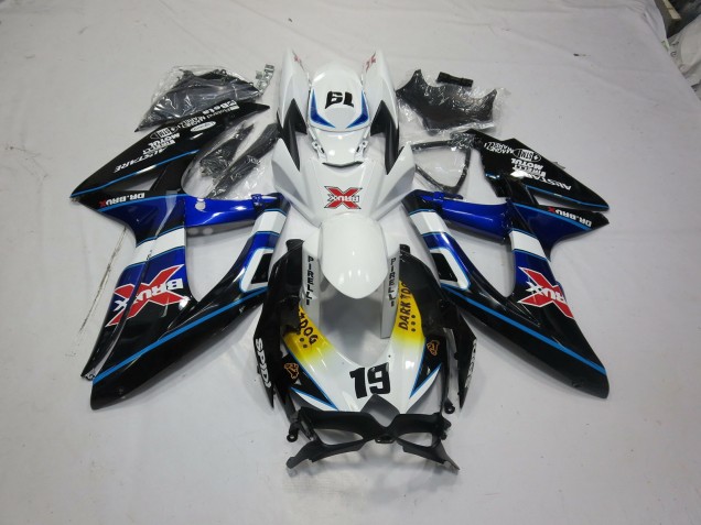 X 08-10 GSXR 600-750 Motorcycle Fairing X 08-10 GSXR 600-750 Motorcycle Fairing