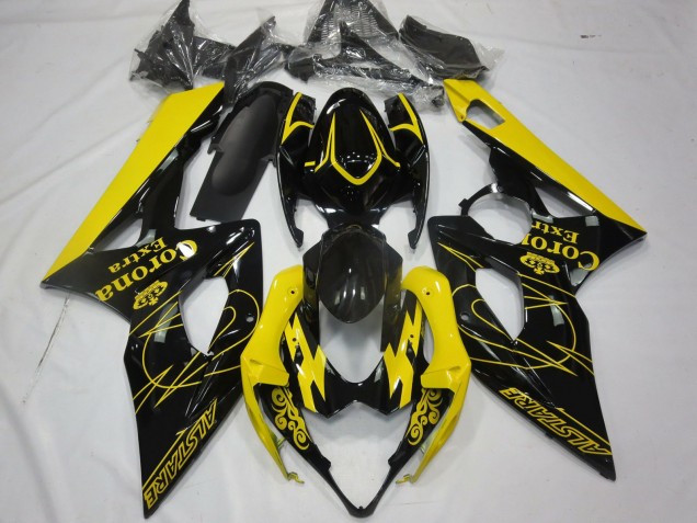 Yellow Corona 05-06 GSXR 1000 Motorcycle Fairing Yellow Corona 05-06 GSXR 1000 Motorcycle Fairing