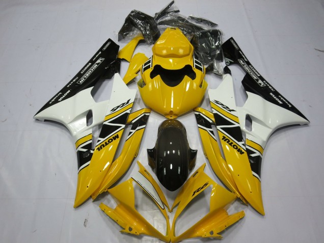 Yellow Motul OEM Style 06-07 R6 Motorcycle Fairing Yellow Motul OEM Style 06-07 R6 Motorcycle Fairing