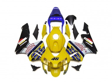 Yellow Nastro Azzurro 46 03-04 CBR600RR Motorcycle Fairing