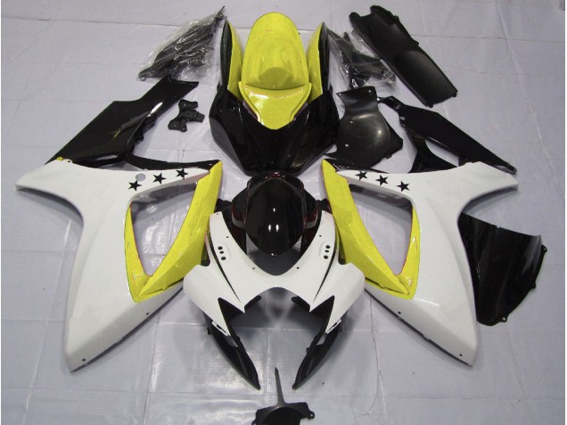 Yellow Star 06-07 GSXR 600-750 Motorcycle Fairing