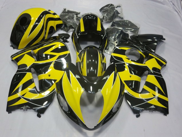 Yellow and Black 97-07 GSXR 1300 Hayabusa Motorcycle Fairing Yellow and Black 97-07 GSXR 1300 Hayabusa Motorcycle Fairing
